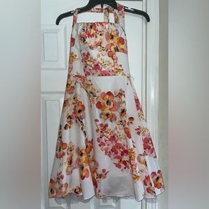 Ruby Rox Dress, Floral Halter, Size 4